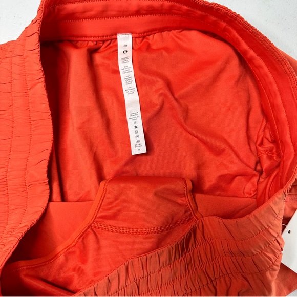 lululemon athletica Orange Athletic Shorts - Picture 5 of 5